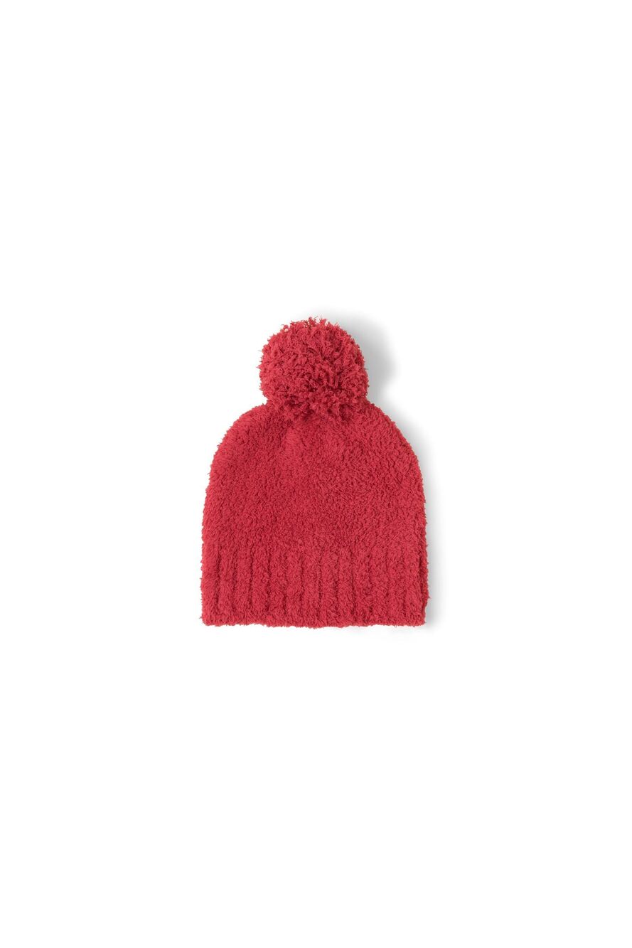 7859 CozyChic Pom Beanie, Americana Red